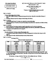 Đề thi giáo viên giỏi cấp tỉnh Địa lí lớp 9 - Năm học 2012-2013 - Sở GD & ĐT Nghệ An